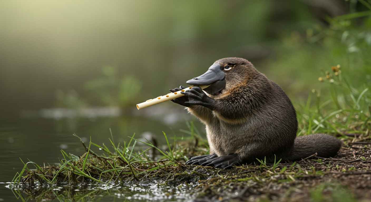 Enter a slightly mysterious and gentle world of music played by animals.